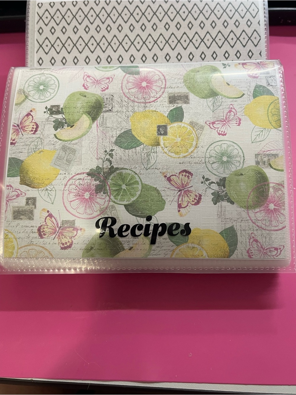Handmade 25 Recipe card Recipe Book